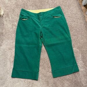 Only Hearts Green Cropped Pants